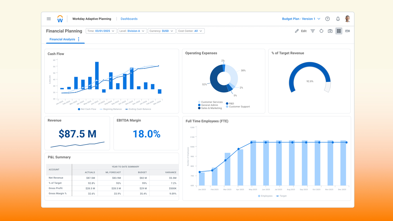 Play the Workday Adaptive Planning quick demo.
